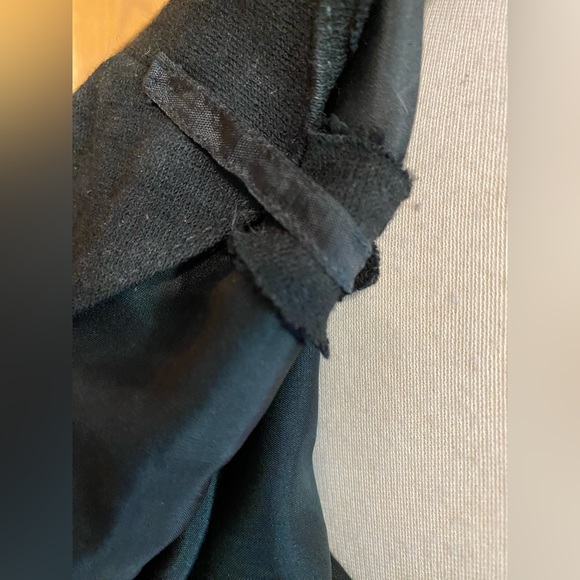 IRA RENTNER AUTHENTIC VINTAGE WOOL LBD PINUP WIGGLE FITTED CLASSIC MADMEN DRESS - Picture 8 of 10